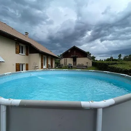 Maison De Campagne Proche Du D'aiguebelette Gerbaix